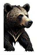 Kodiak Bear tattoo design idea