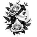 Bbw tattoo design idea