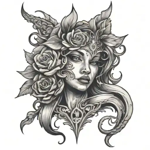 Nsfw tattoo design idea