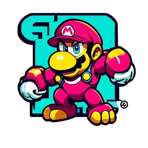 super mario, donkey kong, super metroid, gamer, years 90 gamer tattoo design idea