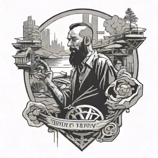 Empathy from Disco Elysium tattoo design idea