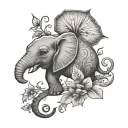 Ellie tattoo tattoo design idea