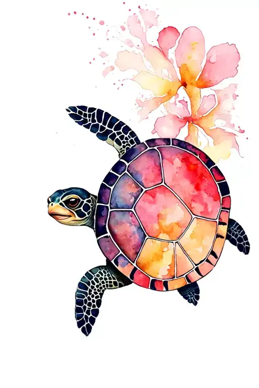 No other tattoo 2 turtles tattoo design idea
