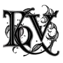 2003 Roman Numerals Design tattoo design idea