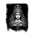 Hera Goddess tattoo design idea