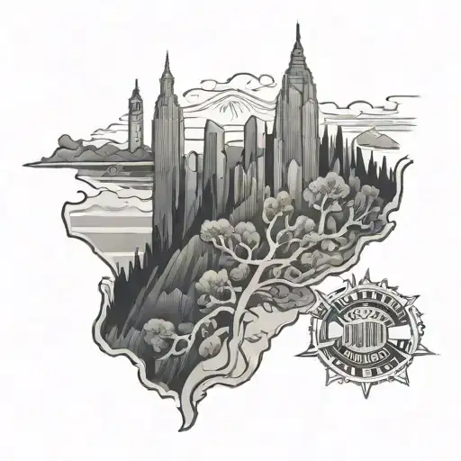 West Virginia tattoo design idea