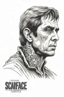 scarface tattoo design idea