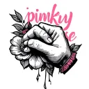 pinky promise tattoo design idea