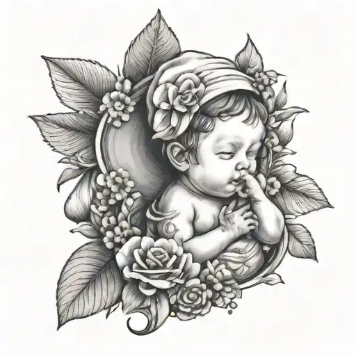 remember the baby I never met tattoo design idea