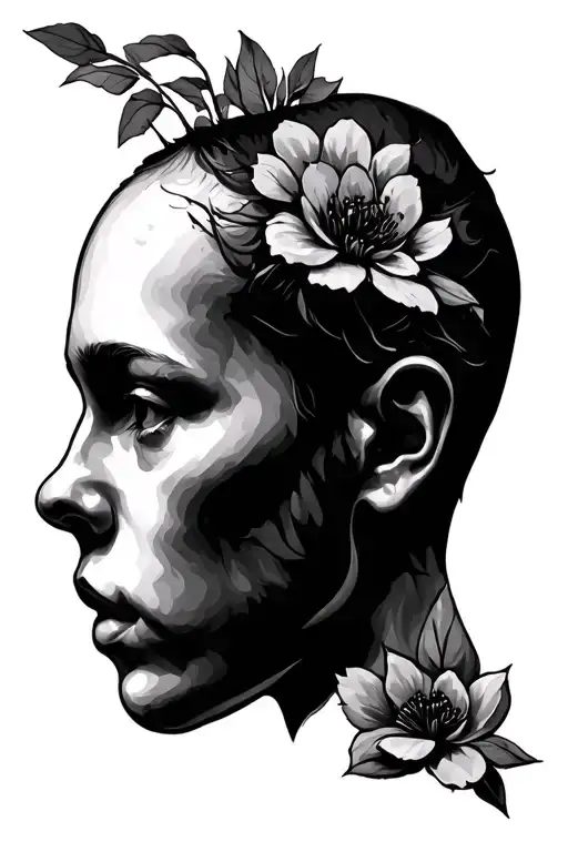 autism spectrum disorder tattoo design idea