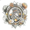 jj per poker tattoo design idea