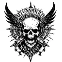 avenged sevenfold logo tattoo design idea