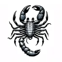 Justin,Scorpio,Michigan tattoo design idea