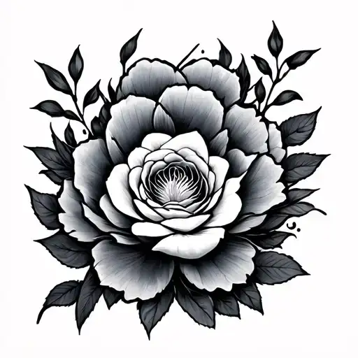 Korean tattoo design idea