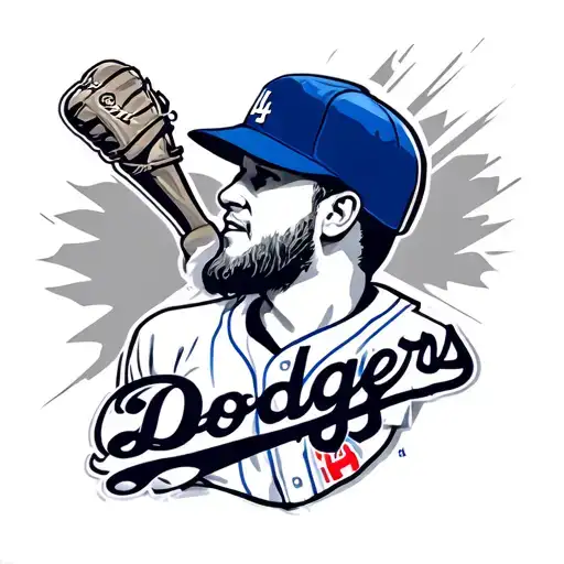 At Dodgers tattoo design idea