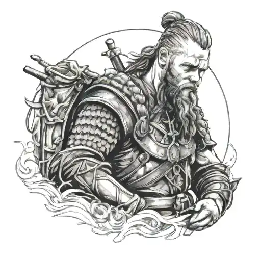Ragnar lothbrok Travis fimmel tattoo design idea