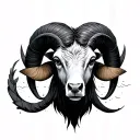 Aries tattoo design idea