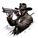 red dead redemption 2 tattoo design idea