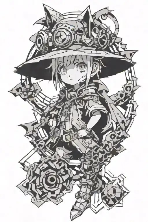 Made In Abyss tattoo design idea