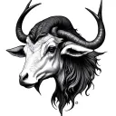 taurus libra tattoo design idea