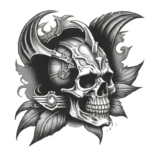 mad max tattoo design idea