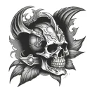 mad max tattoo design idea