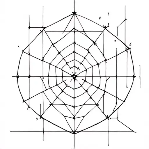 to regret a sketch for tattoos minimalism of the schedule of the circuit room with a spring web, in which a couple lives tattoo design idea