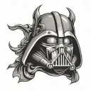star wars logos tattoo design idea