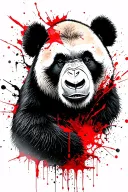 panda bear gorilla tattoo design idea