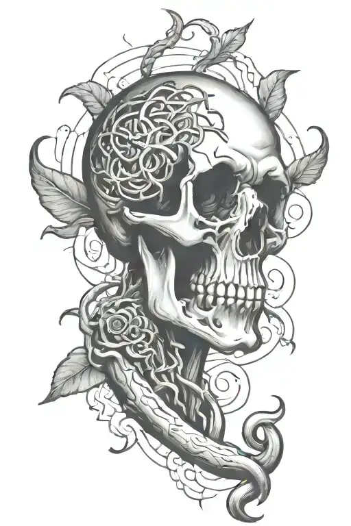suicide awareness inside, survior, mental health, mens tattoo, no words, unique tattoo design idea