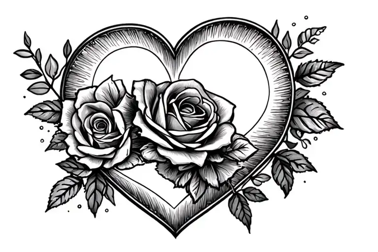 flash tattoo ideas for Valentine's Day tattoo design idea