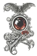 vampire diaries tattoo design idea