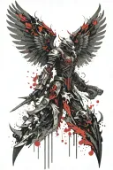 warhammer 40k sanguinius tattoo design idea