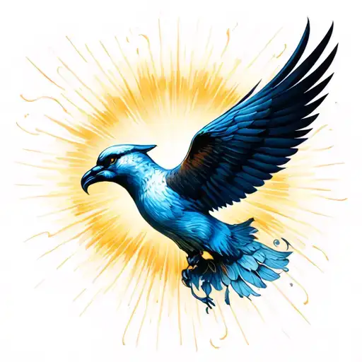 holy Spirit tattoo design idea