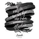 bible scripture verse Isaiah tattoo design idea