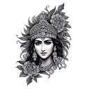 Nepali tattoo design idea