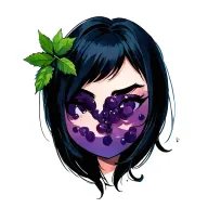 huckleberry tattoo design idea