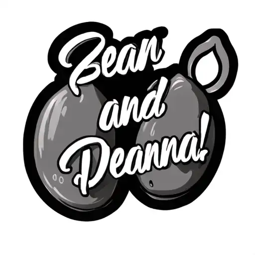 "Sean and Deanna " two peas in a pod two peas in a pod transforming  tattoo design idea