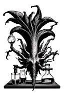 Mandrake laboratory tattoo design idea