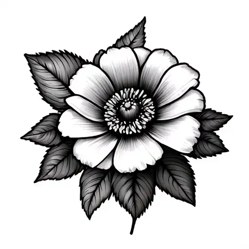 grandmas name Judy Burman her months flower and the day she was born may 29 1974 and she died July 28 2021 tattoo design idea