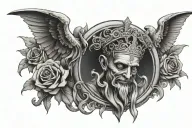 religious tattoo design idea