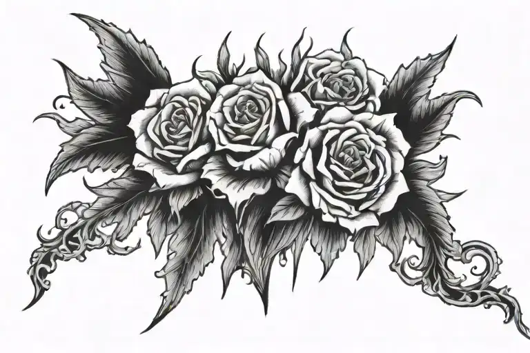 united in grief lord tattoo design idea