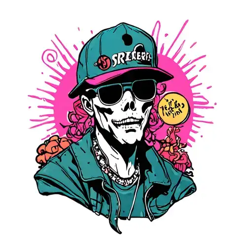 stoner tattoo design idea