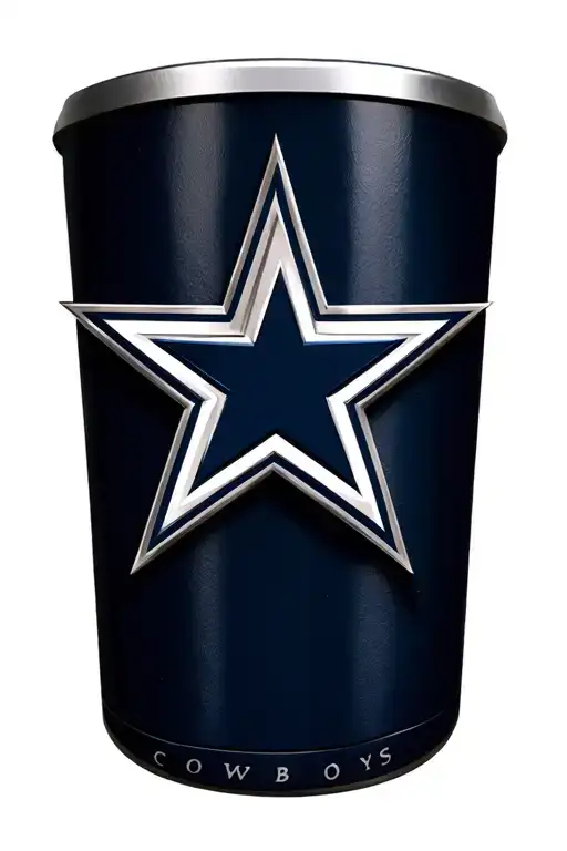 dallas cowboys star logo 3D tattoo tattoo design idea