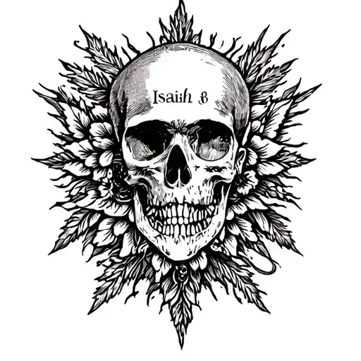 Isaiah 6 8 tattoo design idea