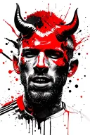 Man Utd red Devil tattoo design idea