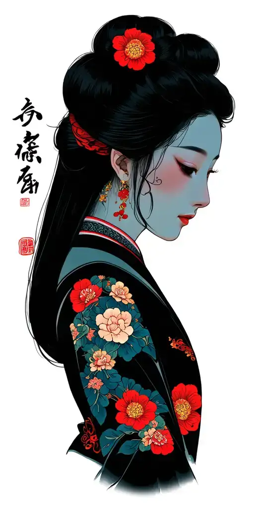 Sister tattoo design idea