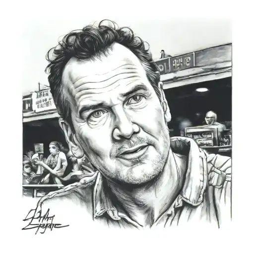 Norm Macdonald  tattoo design idea