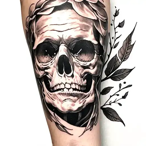 forearm dementia  tattoo design idea