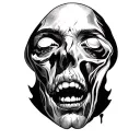 Submissive tattoo design idea